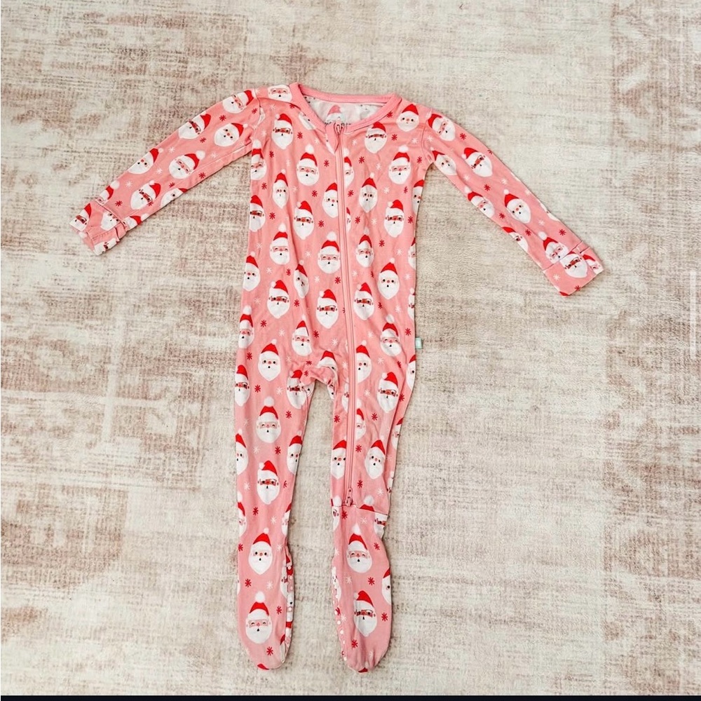 Vintage Santa footie